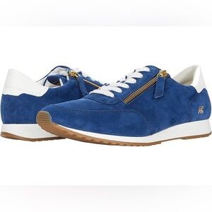 Paul Green Women’s Corinne Lace-Up Sneaker in Navy UK7 US9.5